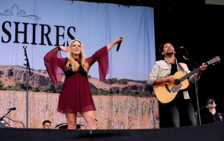Editorial credit: DFP Photographic / Shutterstock.com. The Shires at The 2017 Isle of Wight Festival