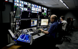 Cerebrum in use at ITV News' facility in Belfast